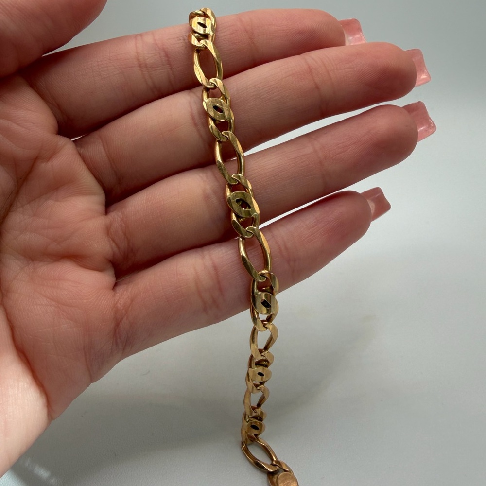 14k Gold Chain Bracelet